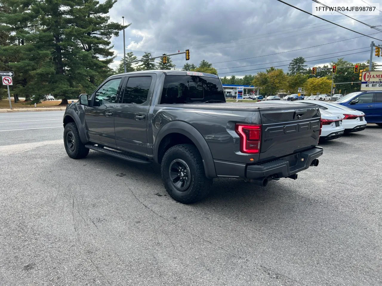 2018 Ford F150 Raptor VIN: 1FTFW1RG4JFB98787 Lot: 74596894