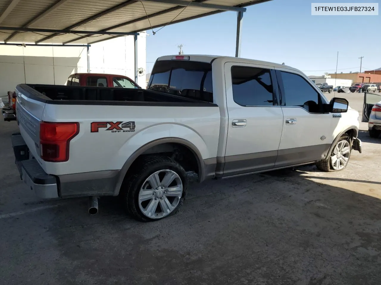 2018 Ford F150 Supercrew VIN: 1FTEW1EG3JFB27324 Lot: 74597734