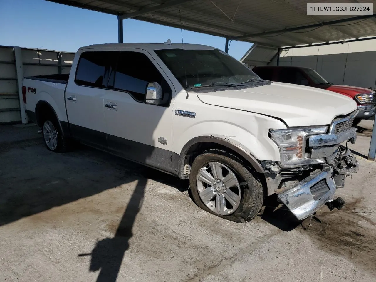 2018 Ford F150 Supercrew VIN: 1FTEW1EG3JFB27324 Lot: 74597734