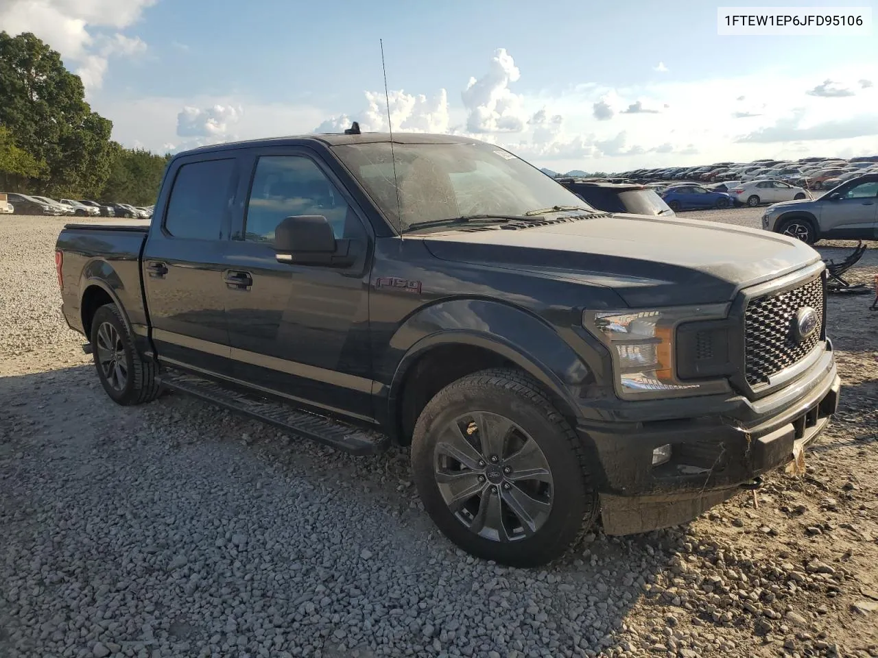 2018 Ford F150 Supercrew VIN: 1FTEW1EP6JFD95106 Lot: 74625554