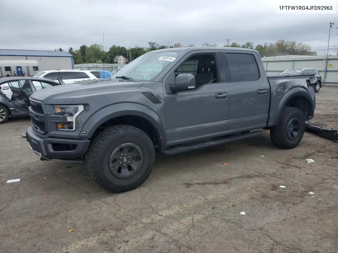 2018 Ford F150 Raptor VIN: 1FTFW1RG4JFD92963 Lot: 74685144