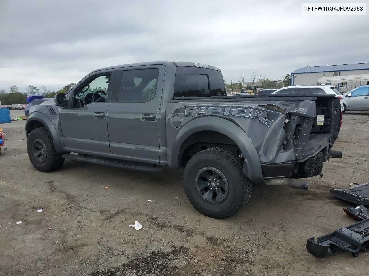 2018 Ford F150 Raptor VIN: 1FTFW1RG4JFD92963 Lot: 74685144