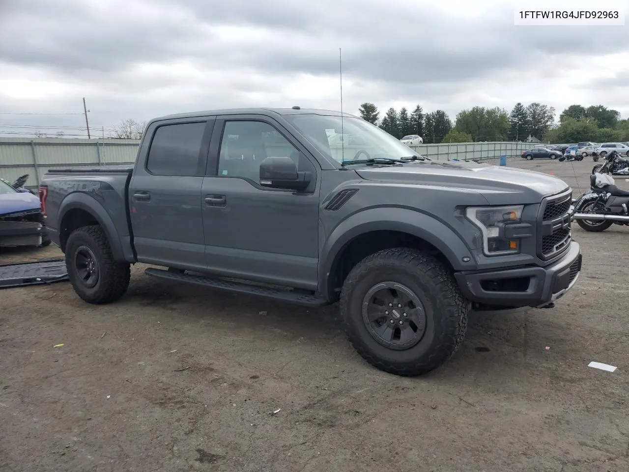 2018 Ford F150 Raptor VIN: 1FTFW1RG4JFD92963 Lot: 74685144