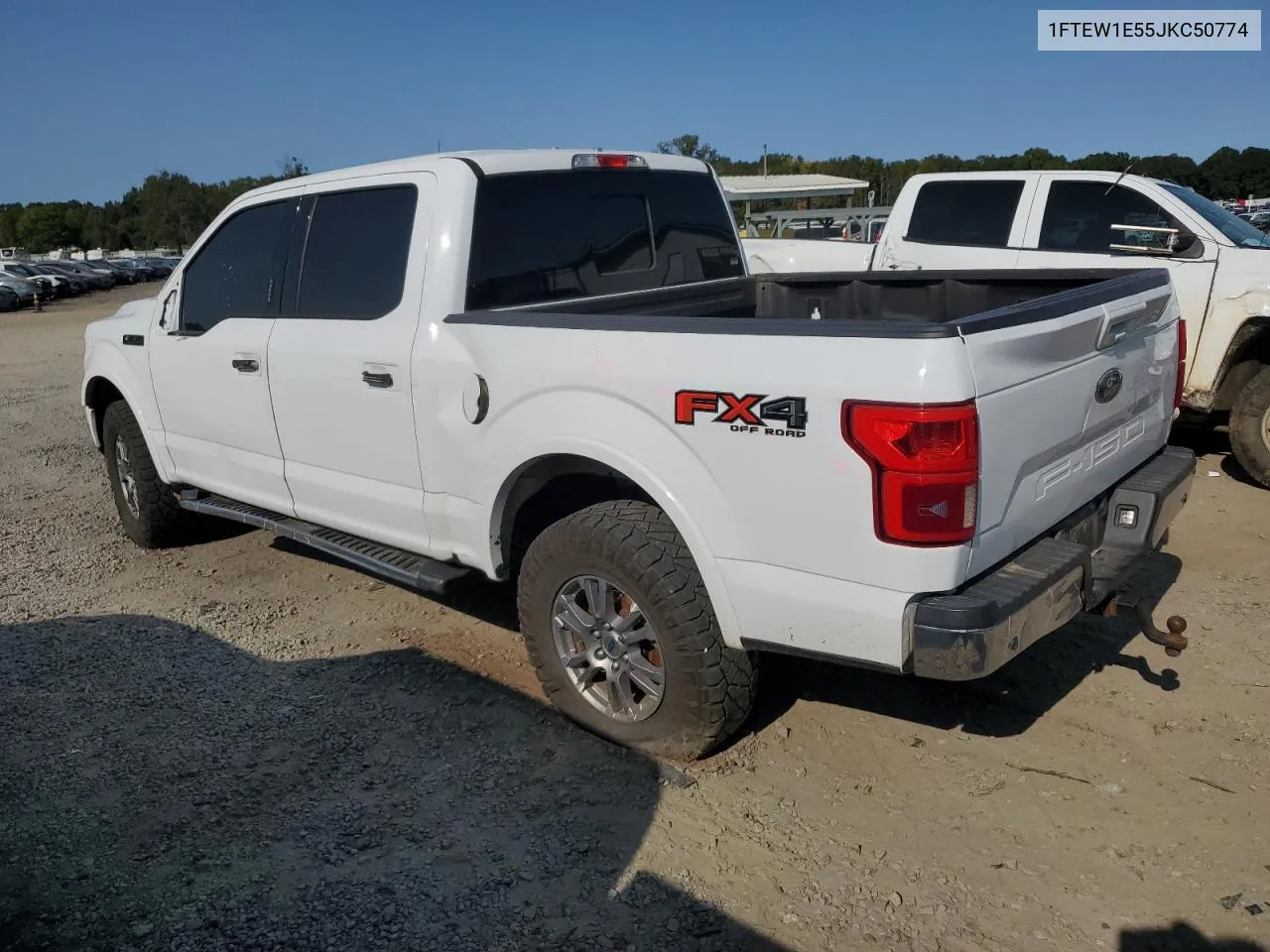 2018 Ford F150 Supercrew VIN: 1FTEW1E55JKC50774 Lot: 74696574