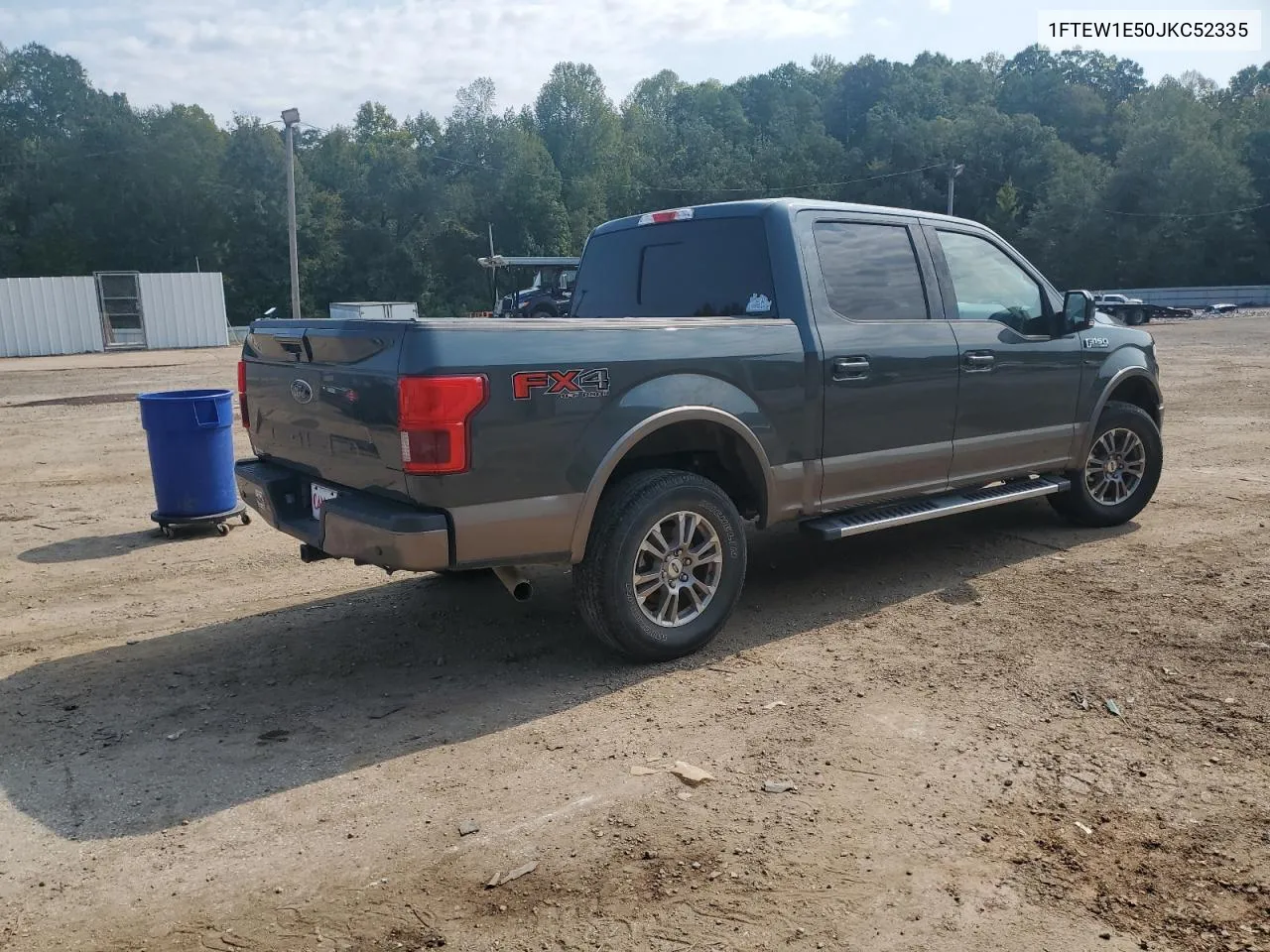 2018 Ford F150 Supercrew VIN: 1FTEW1E50JKC52335 Lot: 74703374