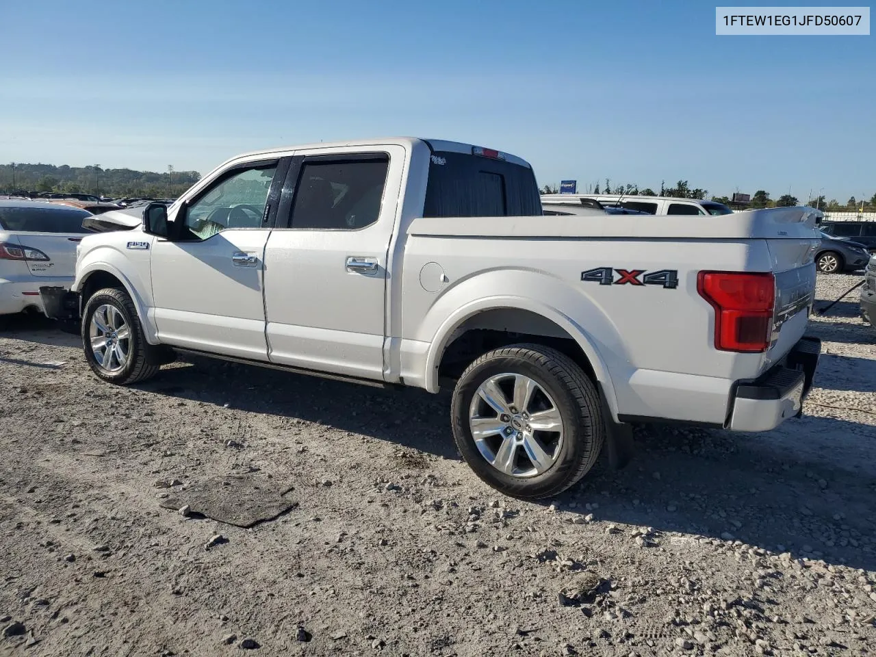 2018 Ford F150 Supercrew VIN: 1FTEW1EG1JFD50607 Lot: 74799044