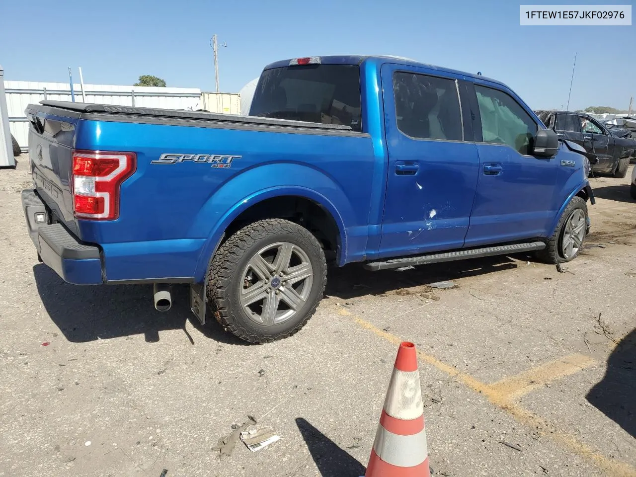 2018 Ford F150 Supercrew VIN: 1FTEW1E57JKF02976 Lot: 74802304