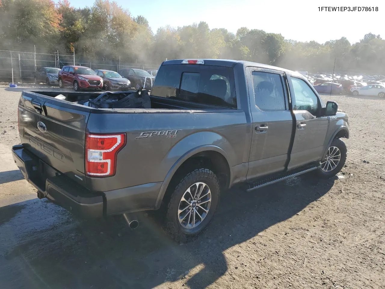 2018 Ford F150 Supercrew VIN: 1FTEW1EP3JFD78618 Lot: 74816364