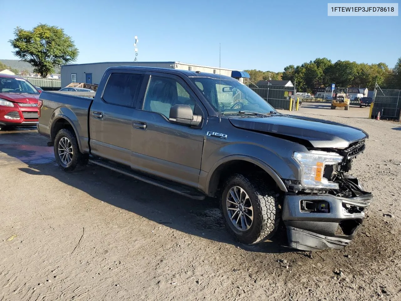 2018 Ford F150 Supercrew VIN: 1FTEW1EP3JFD78618 Lot: 74816364