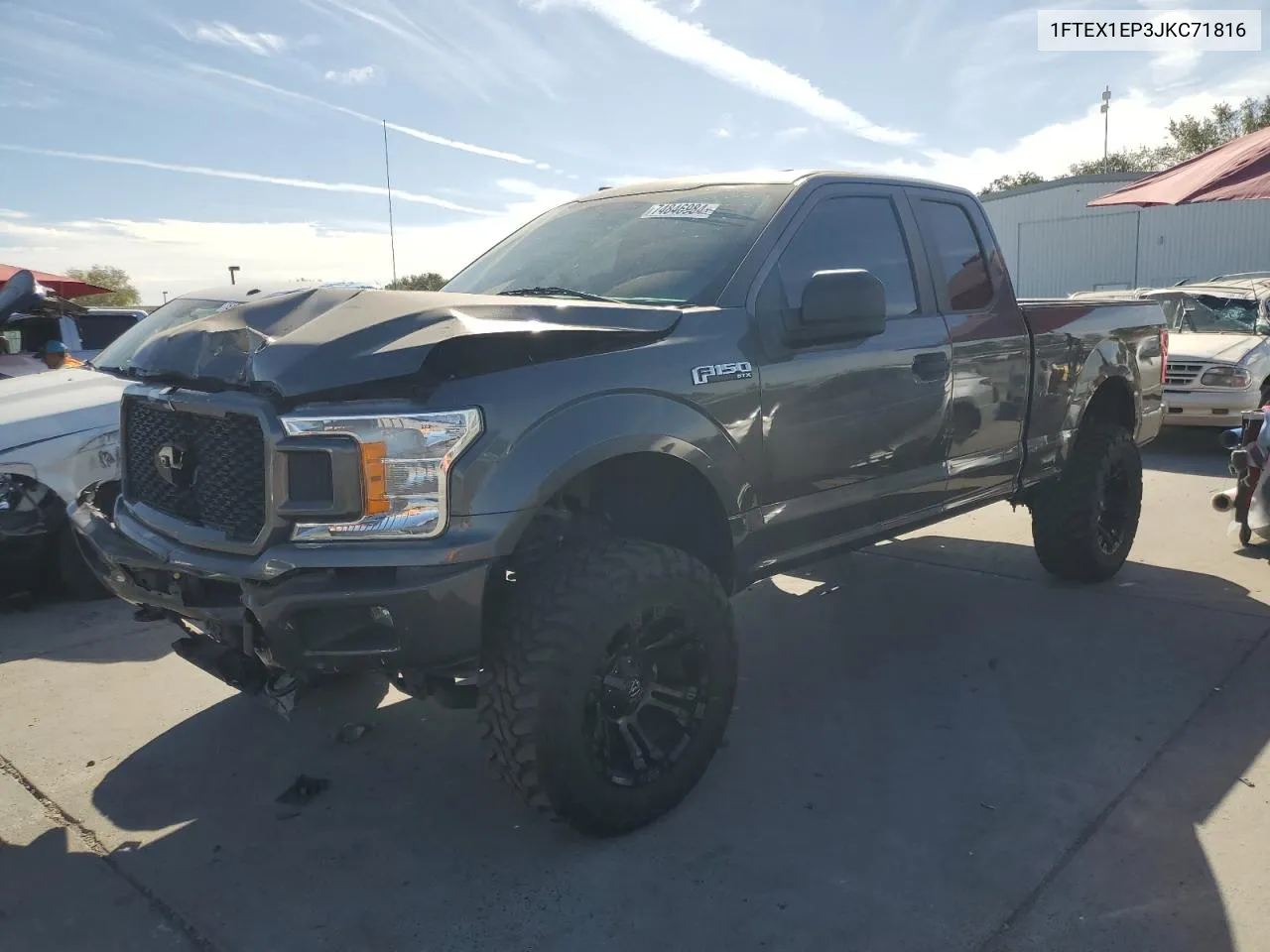 1FTEX1EP3JKC71816 2018 Ford F150 Super Cab