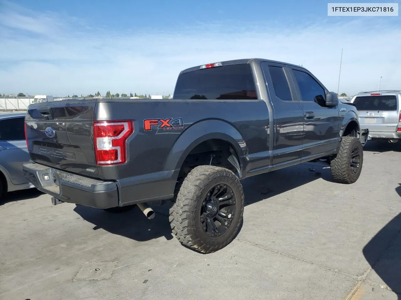 1FTEX1EP3JKC71816 2018 Ford F150 Super Cab