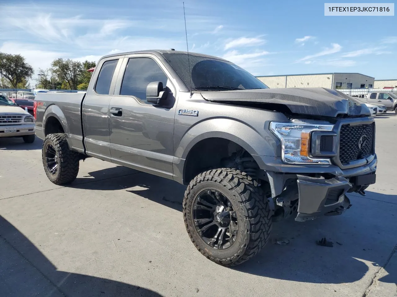 1FTEX1EP3JKC71816 2018 Ford F150 Super Cab