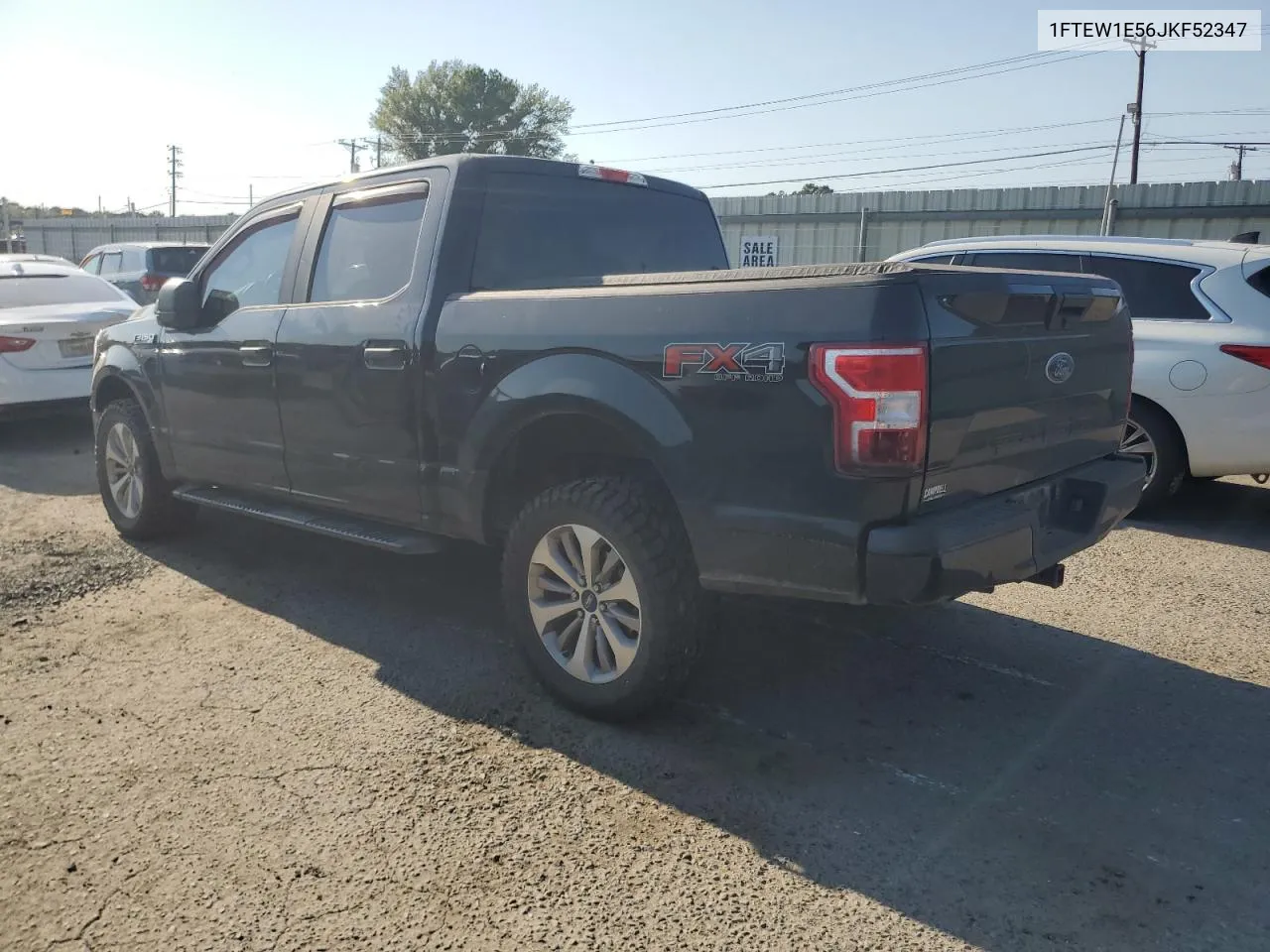 2018 Ford F150 Supercrew VIN: 1FTEW1E56JKF52347 Lot: 74884574