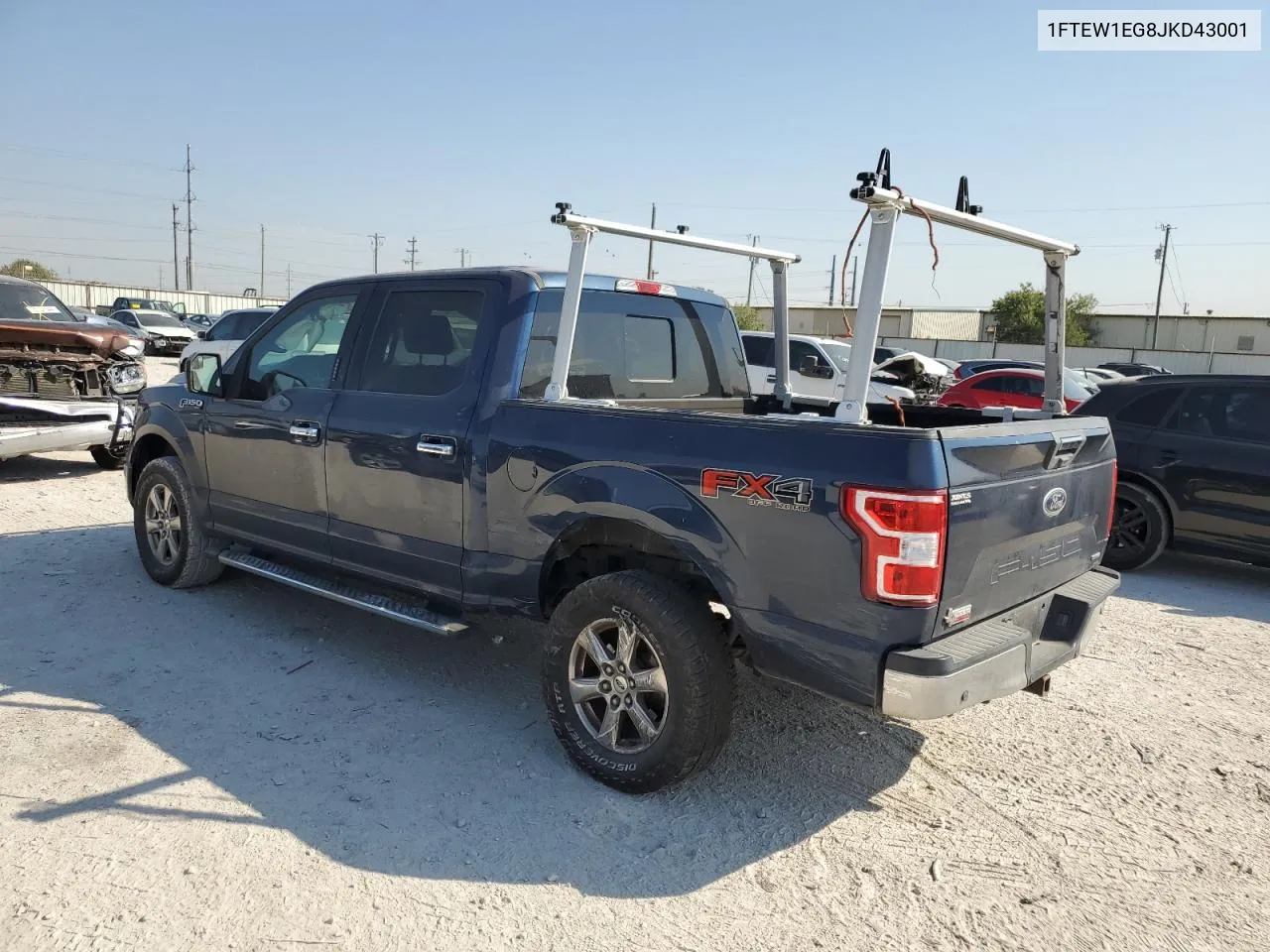 2018 Ford F150 Supercrew VIN: 1FTEW1EG8JKD43001 Lot: 74967354