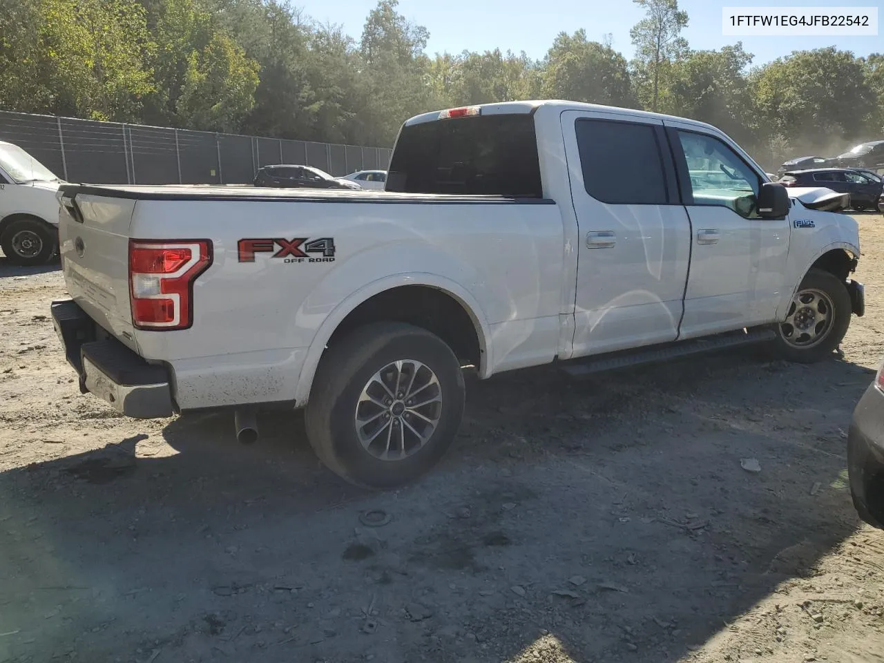 1FTFW1EG4JFB22542 2018 Ford F150 Supercrew