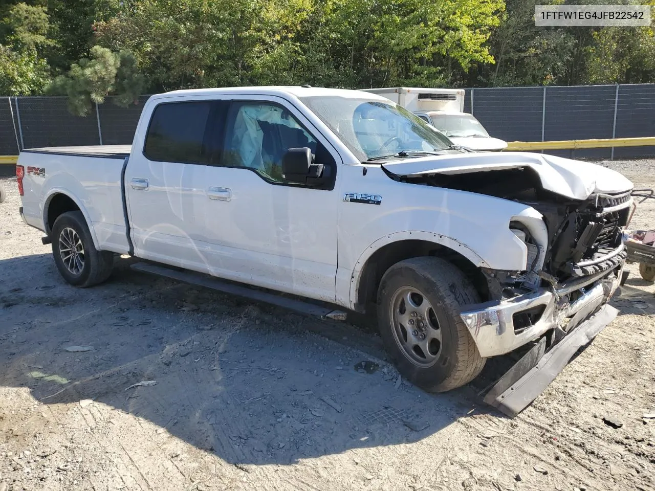 1FTFW1EG4JFB22542 2018 Ford F150 Supercrew