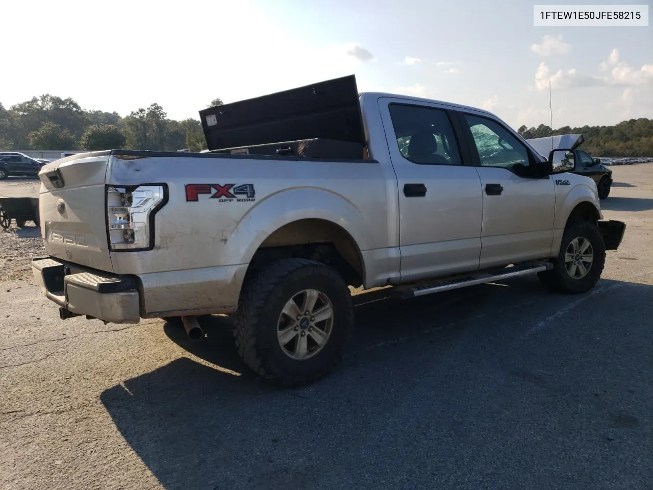 2018 Ford F150 Supercrew VIN: 1FTEW1E50JFE58215 Lot: 75023304