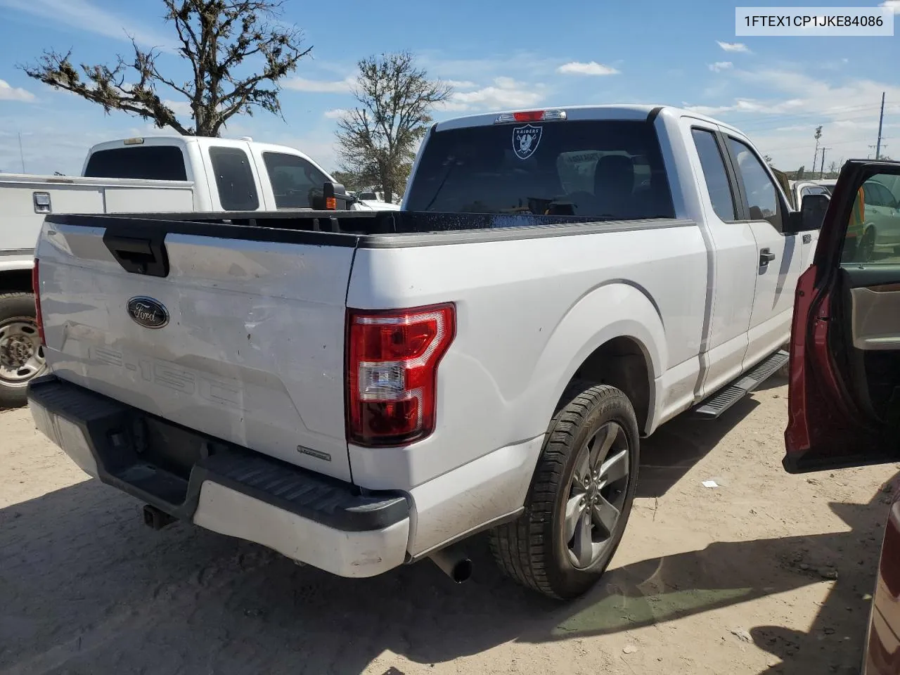 2018 Ford F150 Super Cab VIN: 1FTEX1CP1JKE84086 Lot: 75041004