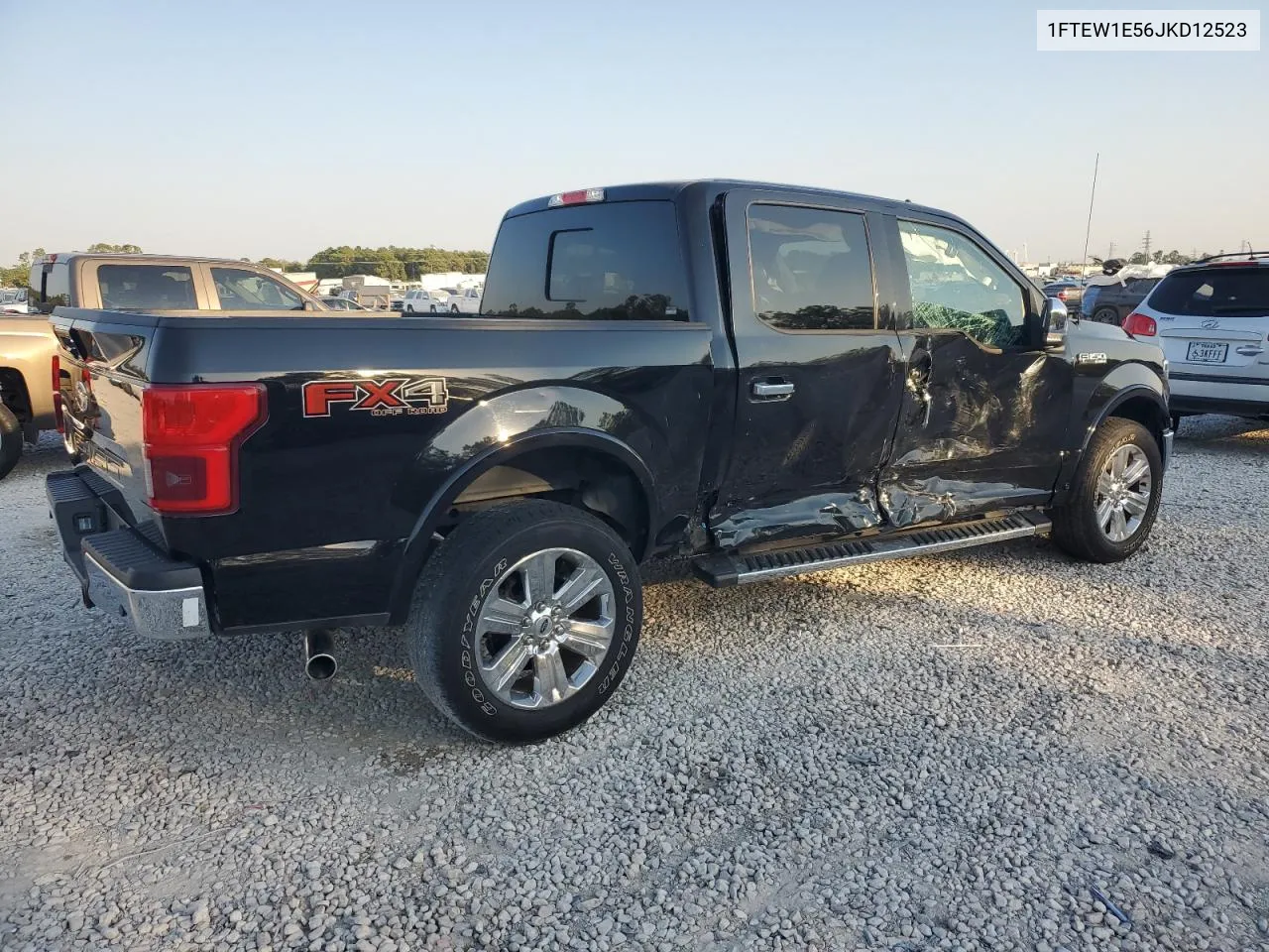 2018 Ford F150 Supercrew VIN: 1FTEW1E56JKD12523 Lot: 75055444