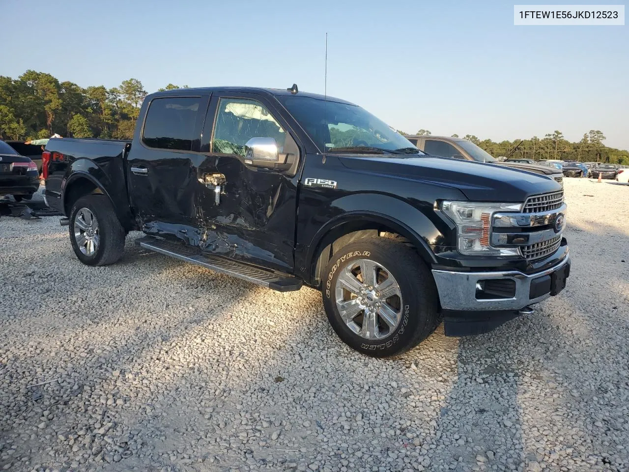 2018 Ford F150 Supercrew VIN: 1FTEW1E56JKD12523 Lot: 75055444