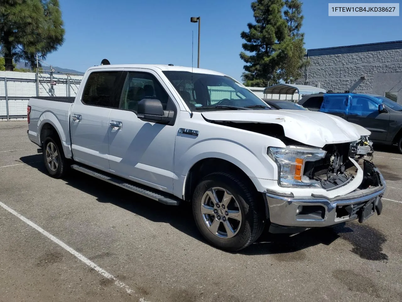 2018 Ford F150 Supercrew VIN: 1FTEW1CB4JKD38627 Lot: 75060954