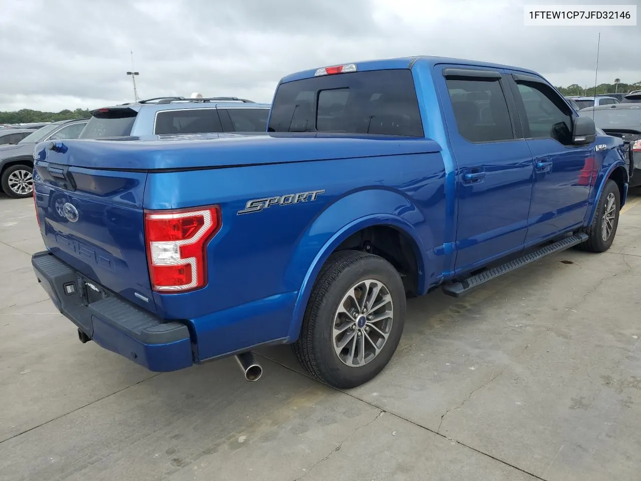 2018 Ford F150 Supercrew VIN: 1FTEW1CP7JFD32146 Lot: 75087264