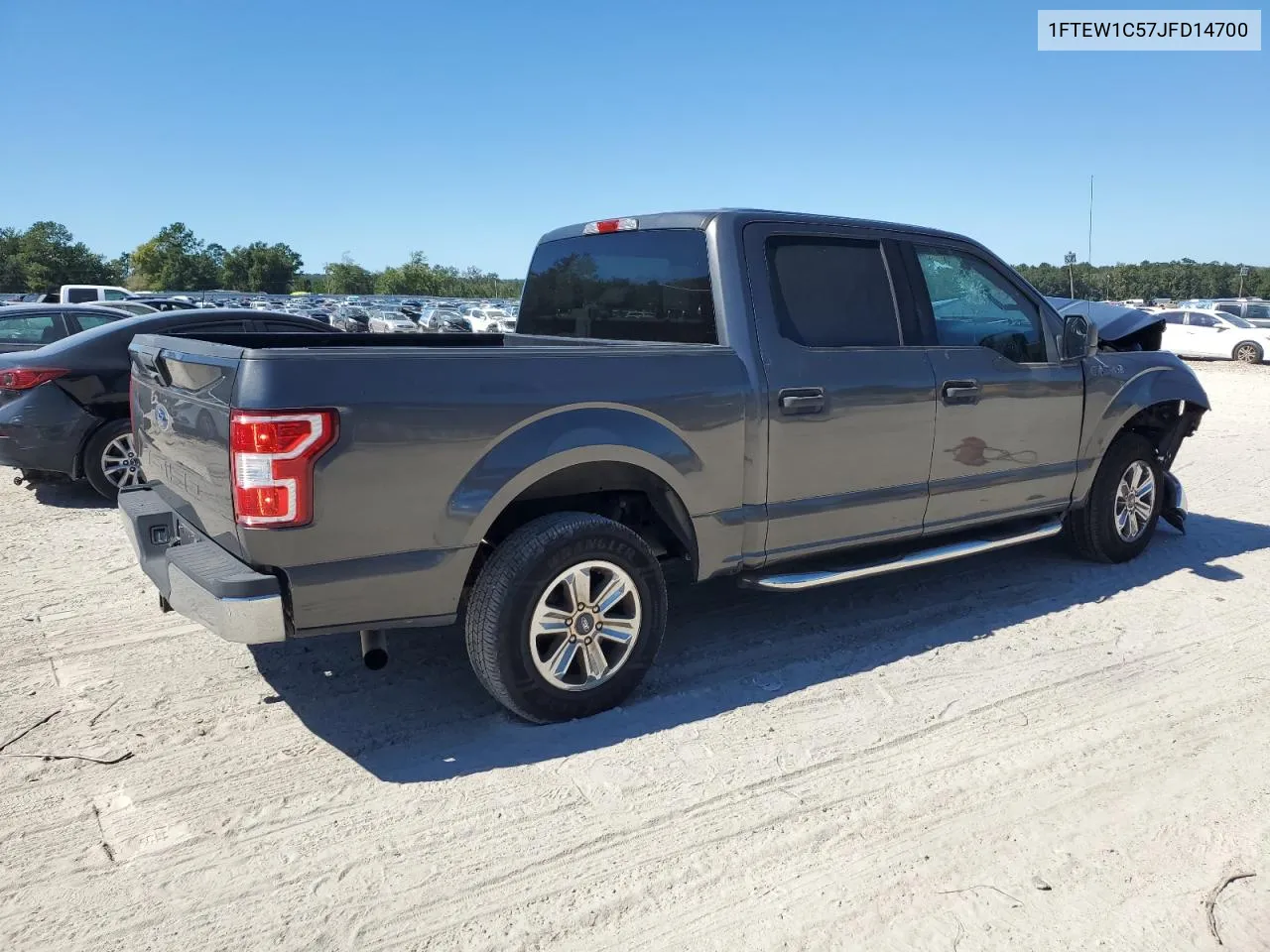 2018 Ford F150 Supercrew VIN: 1FTEW1C57JFD14700 Lot: 75155044