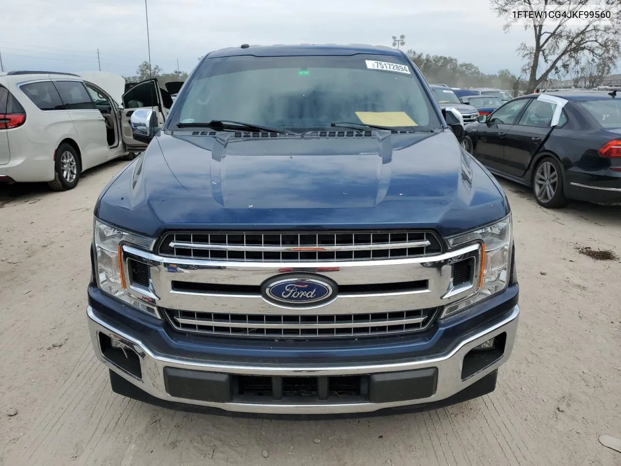 2018 Ford F150 Supercrew VIN: 1FTEW1CG4JKF99560 Lot: 75172894