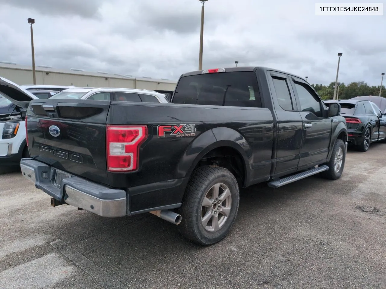 2018 Ford F150 Super Cab VIN: 1FTFX1E54JKD24848 Lot: 75235644