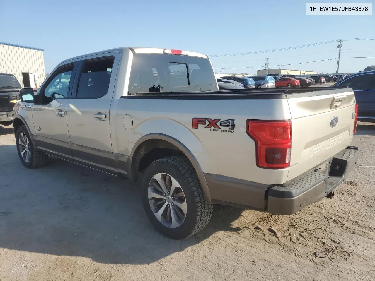 2018 Ford F150 Supercrew VIN: 1FTEW1E57JFB43878 Lot: 75253874