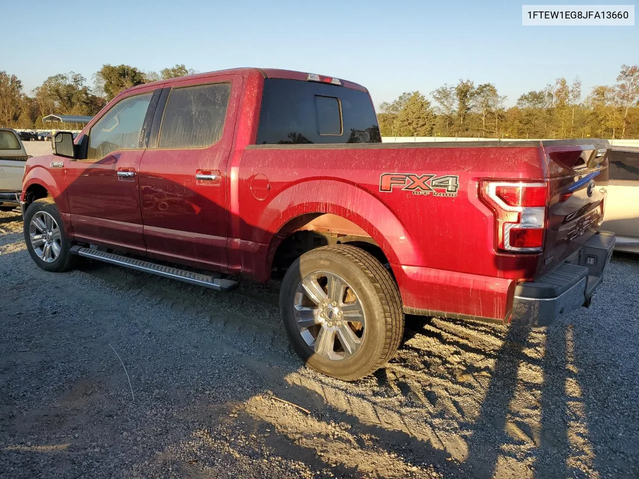 2018 Ford F150 Supercrew VIN: 1FTEW1EG8JFA13660 Lot: 75311974