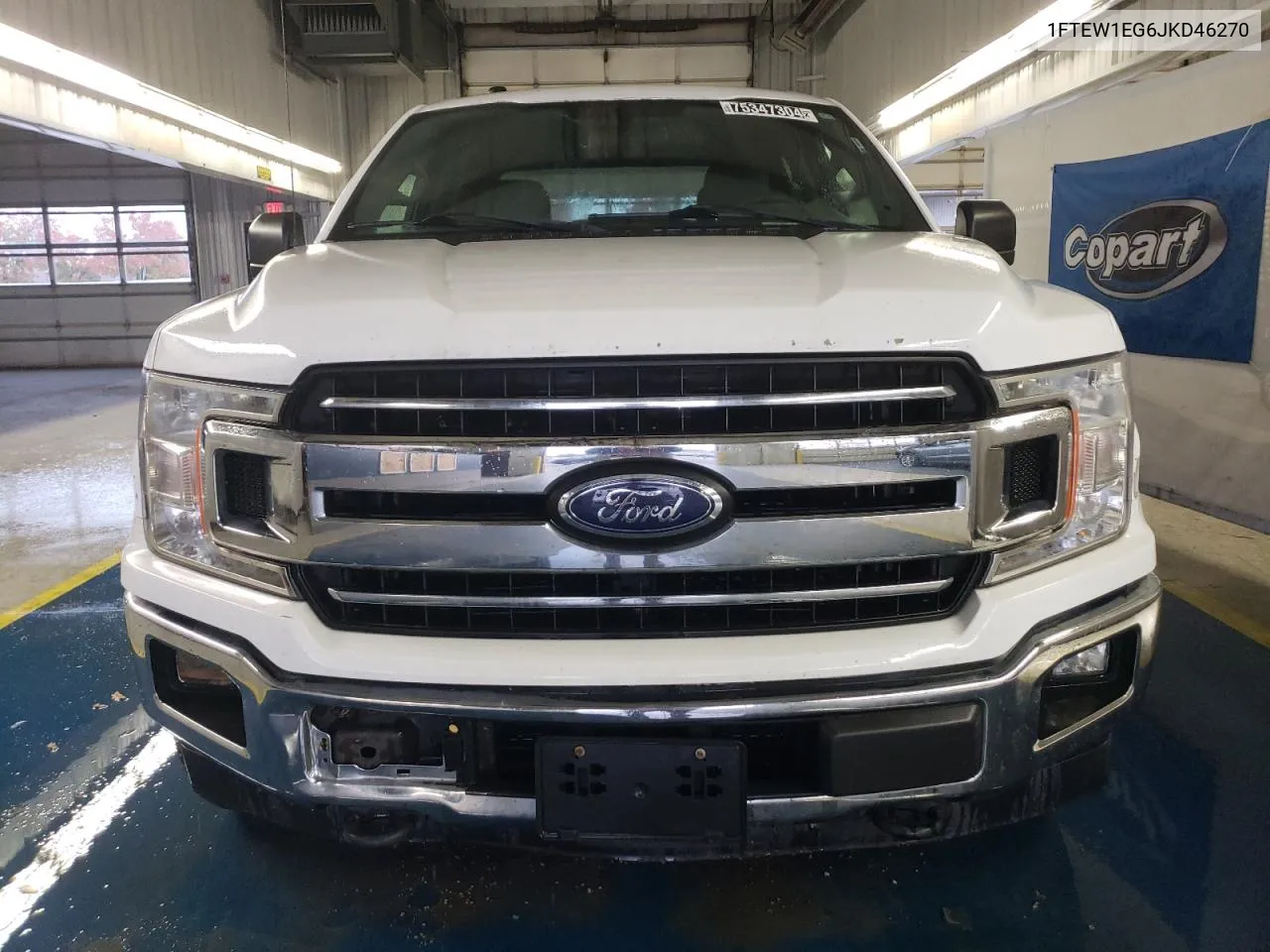 2018 Ford F150 Supercrew VIN: 1FTEW1EG6JKD46270 Lot: 75347304