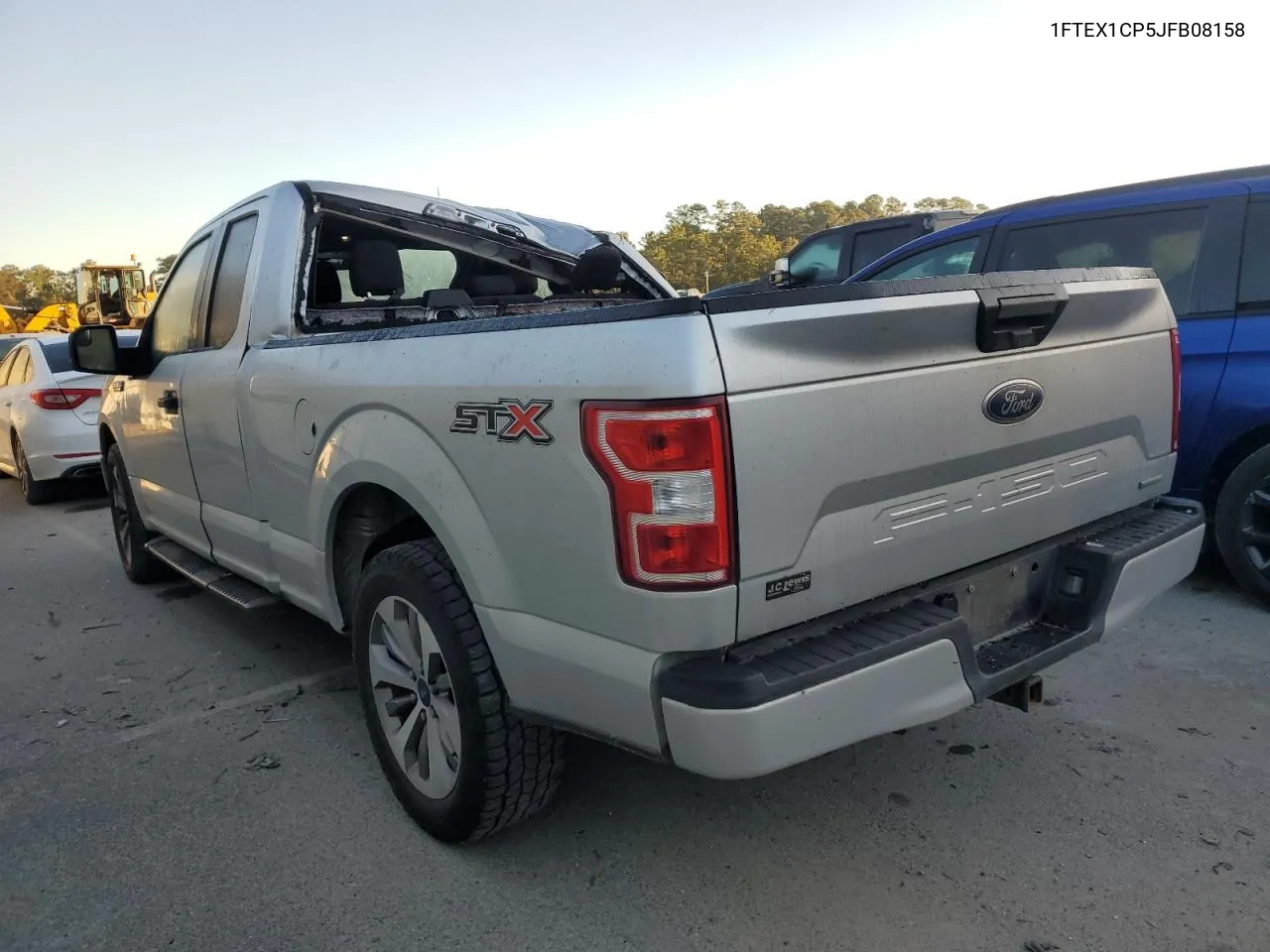 2018 Ford F150 Super Cab VIN: 1FTEX1CP5JFB08158 Lot: 75490344