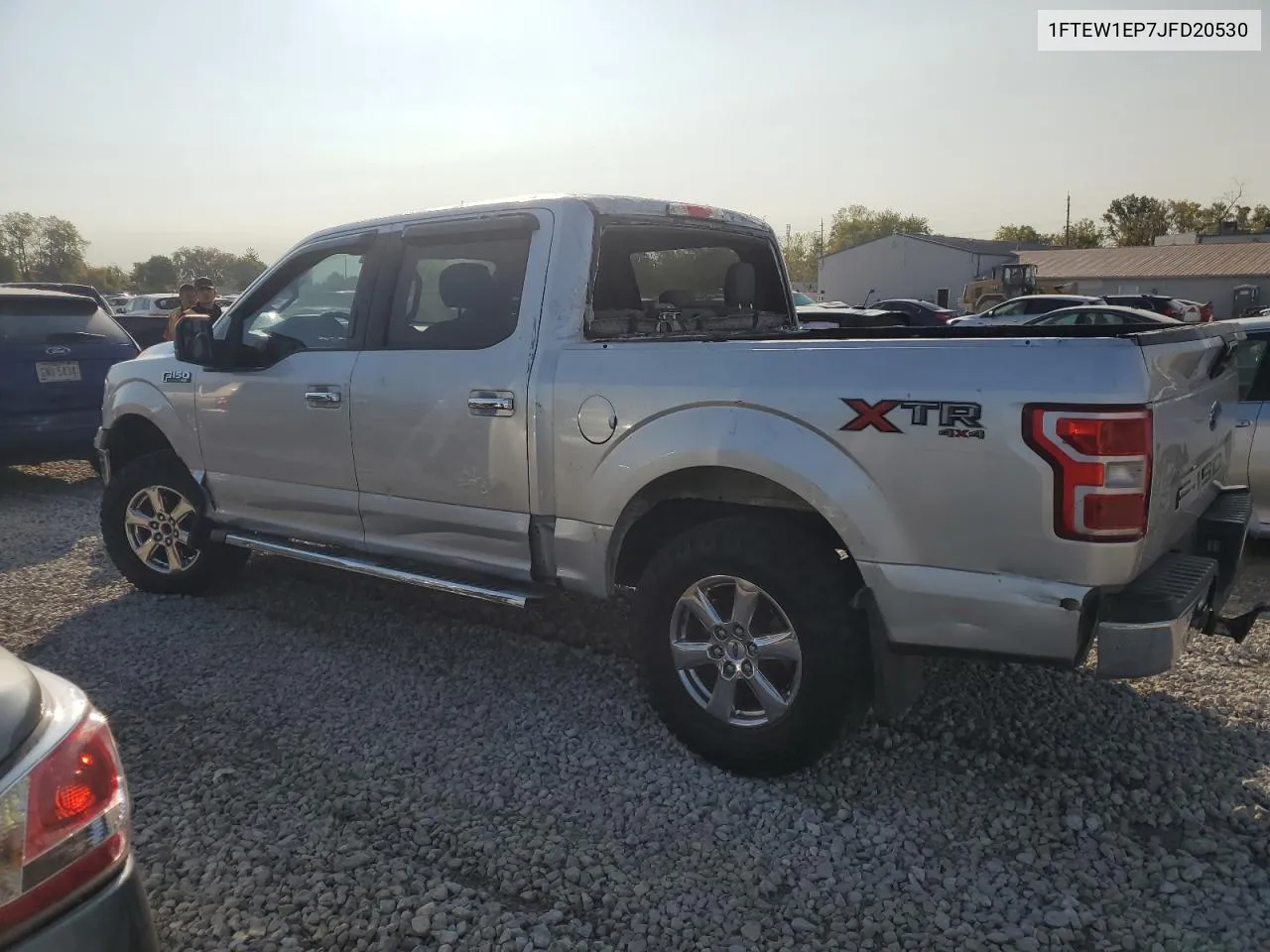 2018 Ford F150 Supercrew VIN: 1FTEW1EP7JFD20530 Lot: 75554664