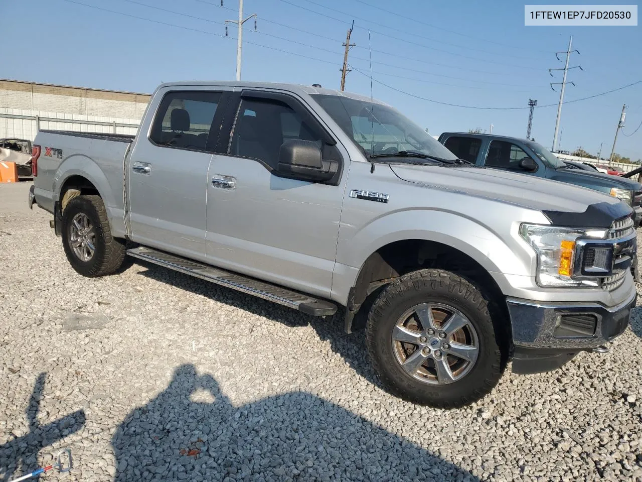 2018 Ford F150 Supercrew VIN: 1FTEW1EP7JFD20530 Lot: 75554664