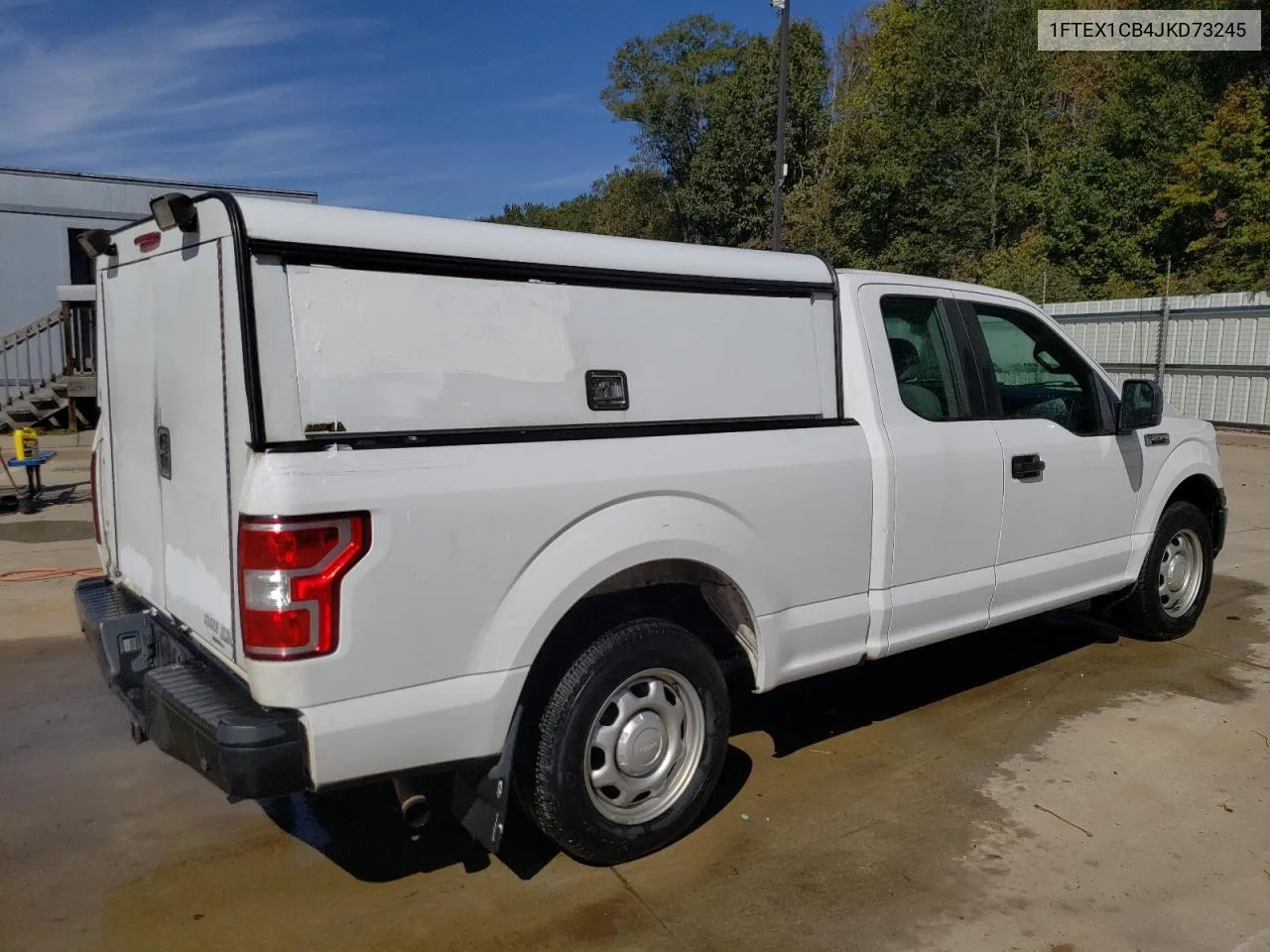 2018 Ford F150 Super Cab VIN: 1FTEX1CB4JKD73245 Lot: 75646244