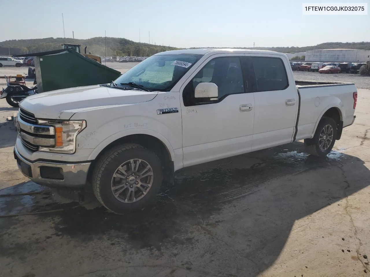 2018 Ford F150 Supercrew VIN: 1FTEW1CG0JKD32075 Lot: 75666594