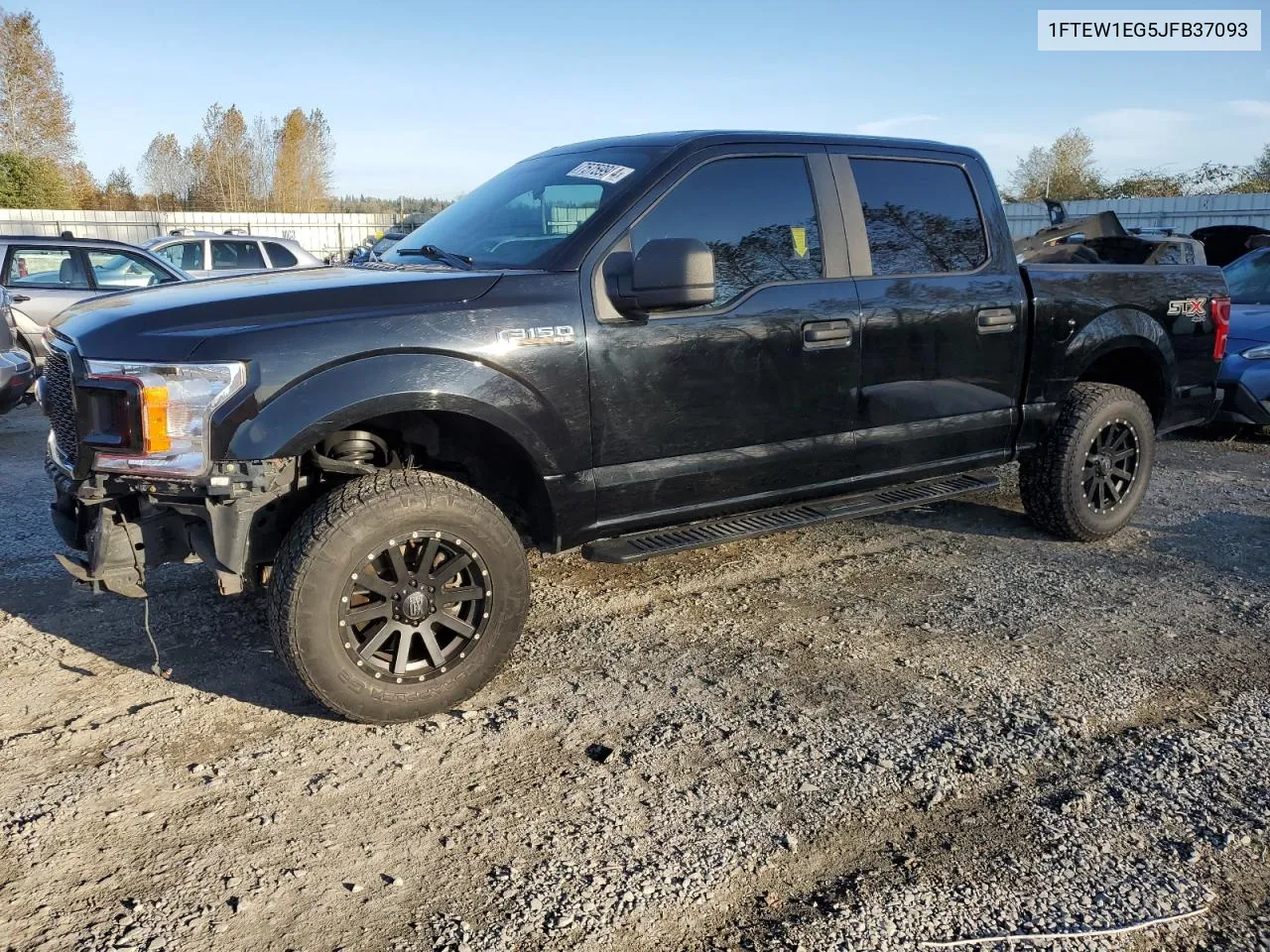 1FTEW1EG5JFB37093 2018 Ford F150 Supercrew