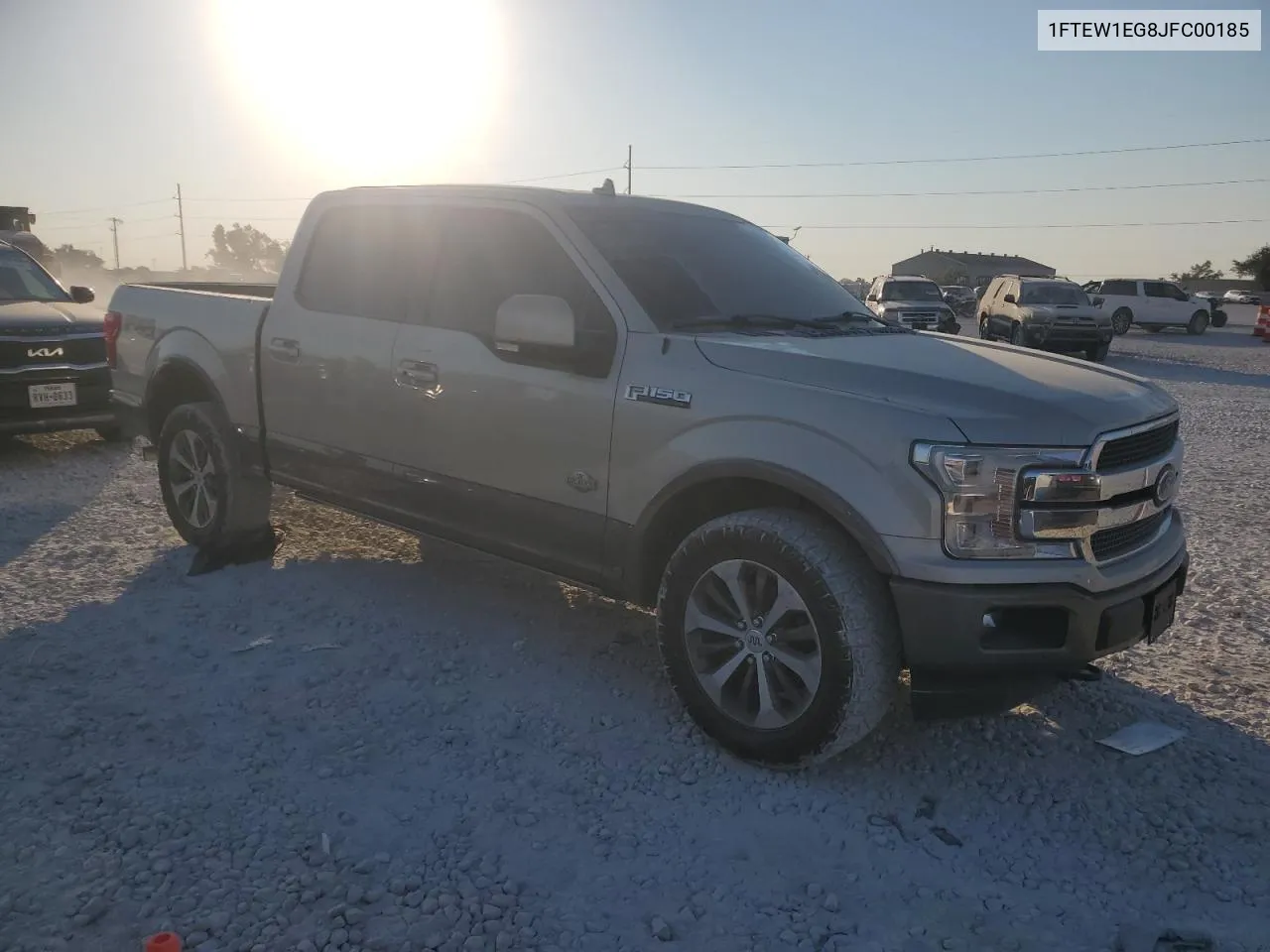 2018 Ford F150 Supercrew VIN: 1FTEW1EG8JFC00185 Lot: 75825174