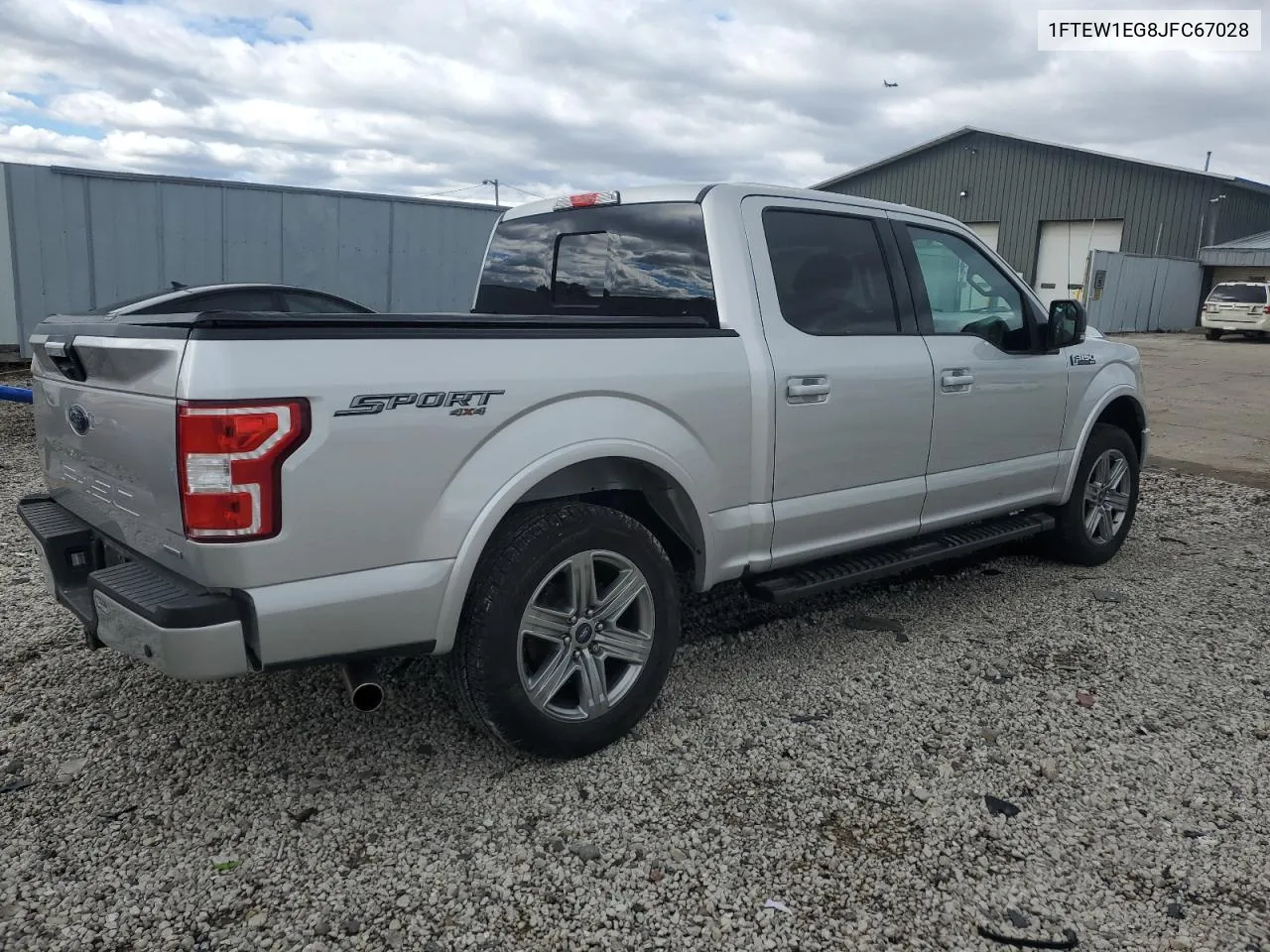 2018 Ford F150 Supercrew VIN: 1FTEW1EG8JFC67028 Lot: 75833864