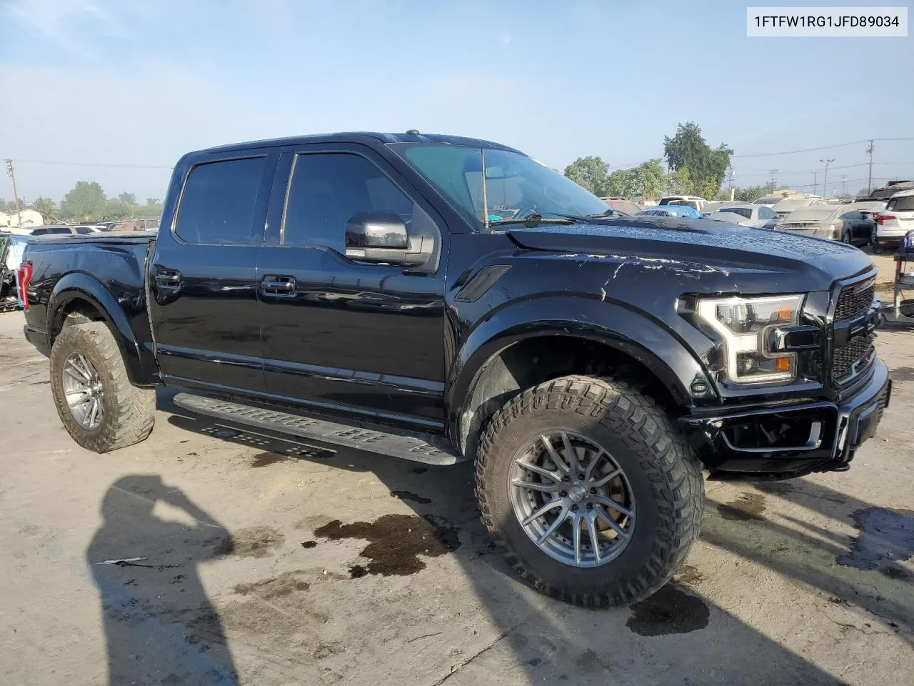 2018 Ford F150 Raptor VIN: 1FTFW1RG1JFD89034 Lot: 75855704