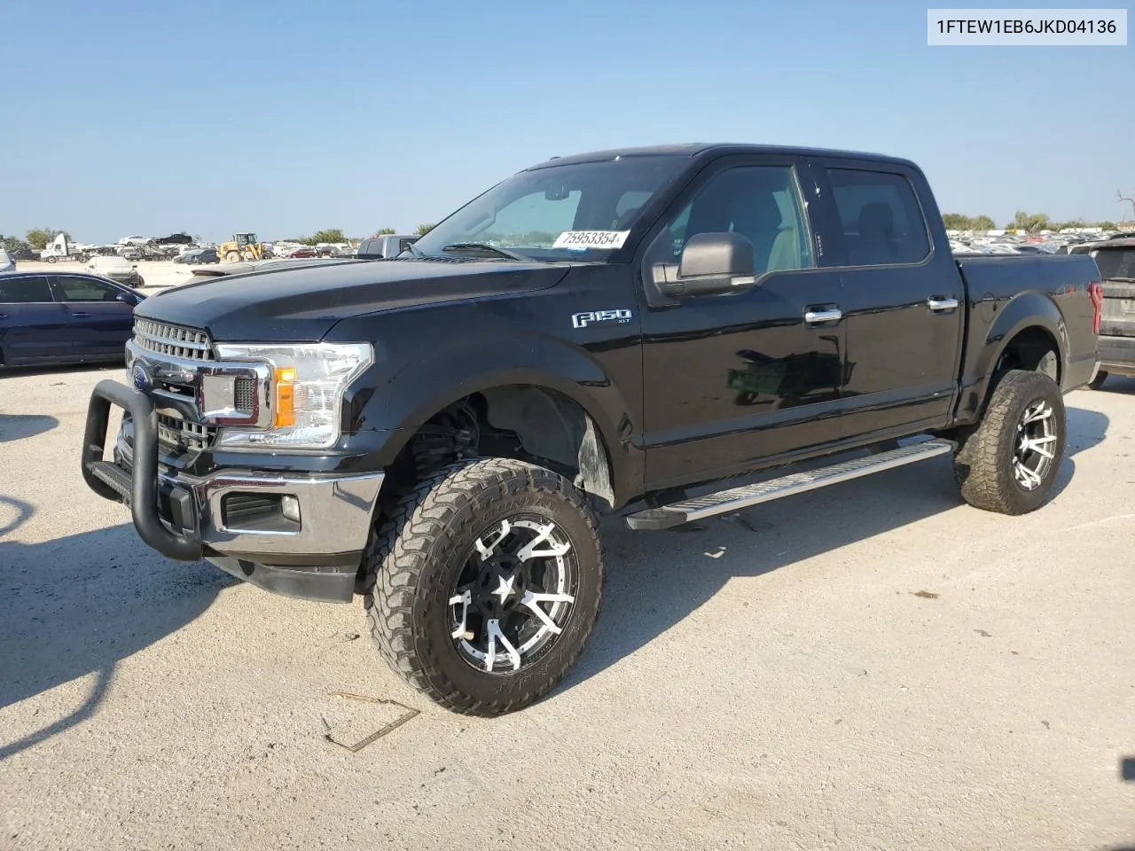 2018 Ford F150 Supercrew VIN: 1FTEW1EB6JKD04136 Lot: 75953354