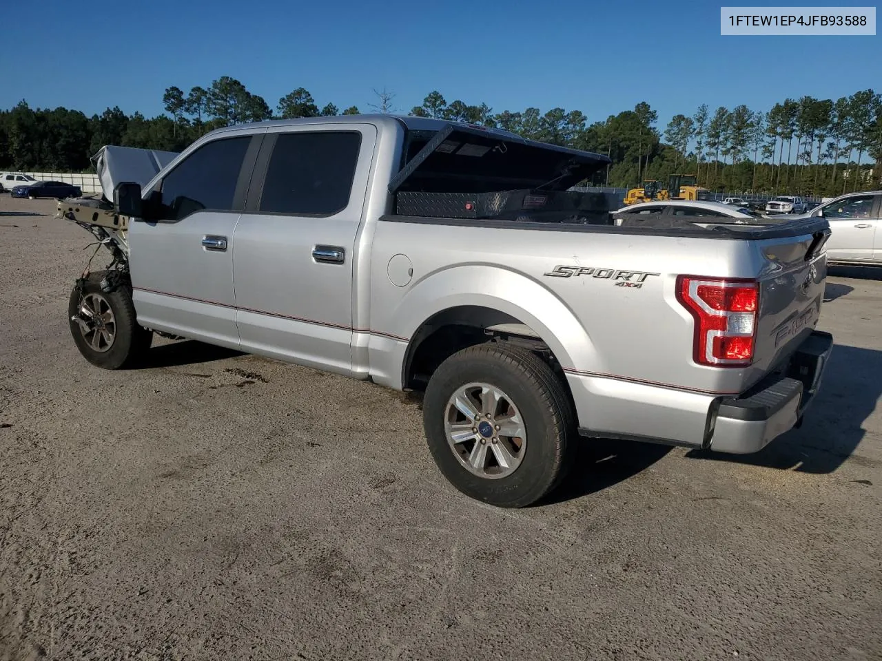 2018 Ford F150 Supercrew VIN: 1FTEW1EP4JFB93588 Lot: 75963584