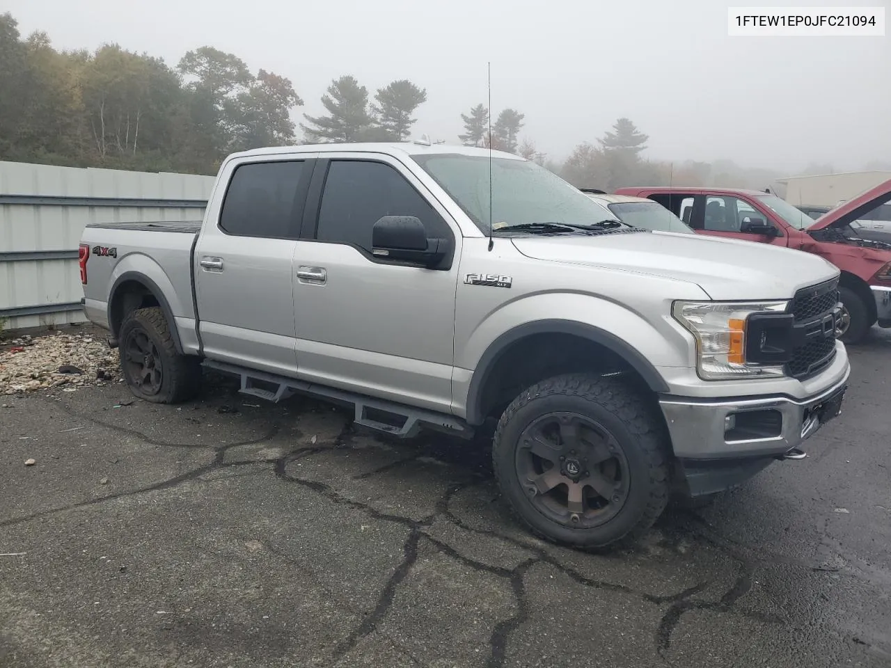 2018 Ford F150 Supercrew VIN: 1FTEW1EP0JFC21094 Lot: 76030344