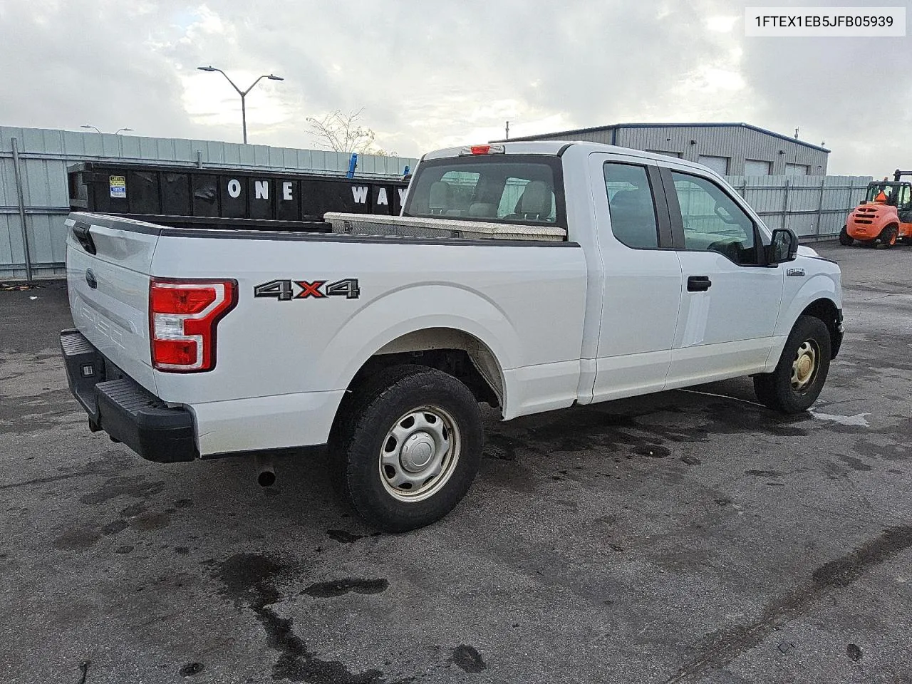 2018 Ford F150 Super Cab VIN: 1FTEX1EB5JFB05939 Lot: 76061684