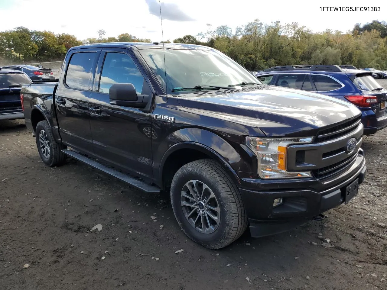 2018 Ford F150 Supercrew VIN: 1FTEW1EG5JFC91383 Lot: 76064914