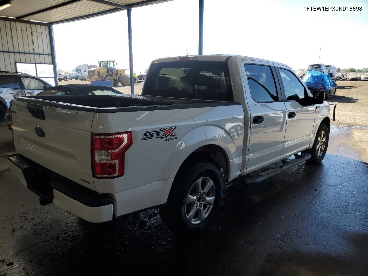 2018 Ford F150 Supercrew VIN: 1FTEW1EPXJKD18598 Lot: 76087074