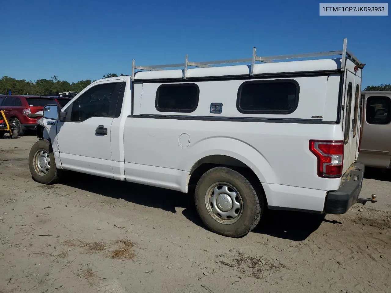 2018 Ford F150 VIN: 1FTMF1CP7JKD93953 Lot: 76132514