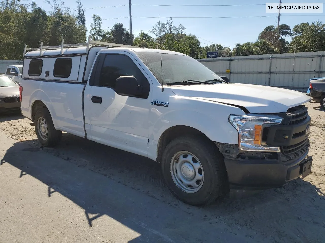 2018 Ford F150 VIN: 1FTMF1CP7JKD93953 Lot: 76132514