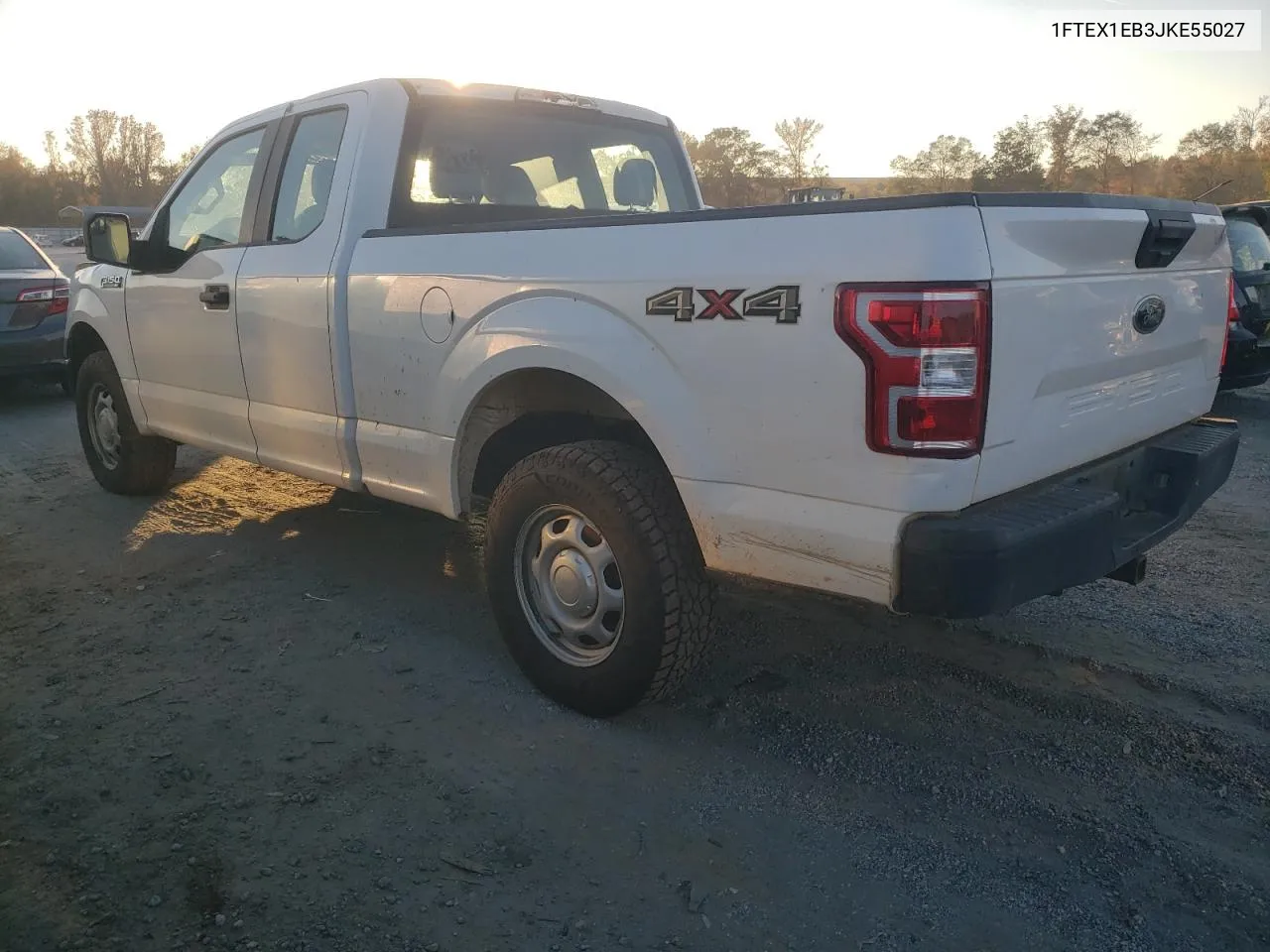 2018 Ford F150 Super Cab VIN: 1FTEX1EB3JKE55027 Lot: 76146884